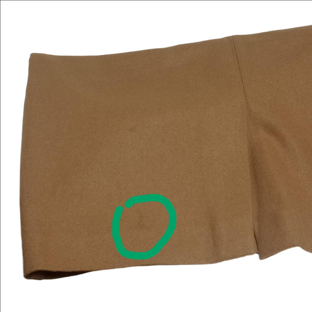 J.CREW TAN CAMEL KHAKI  WOOL CLASSIC "THE PENCIL" SKIRT - Picture 11 of 13